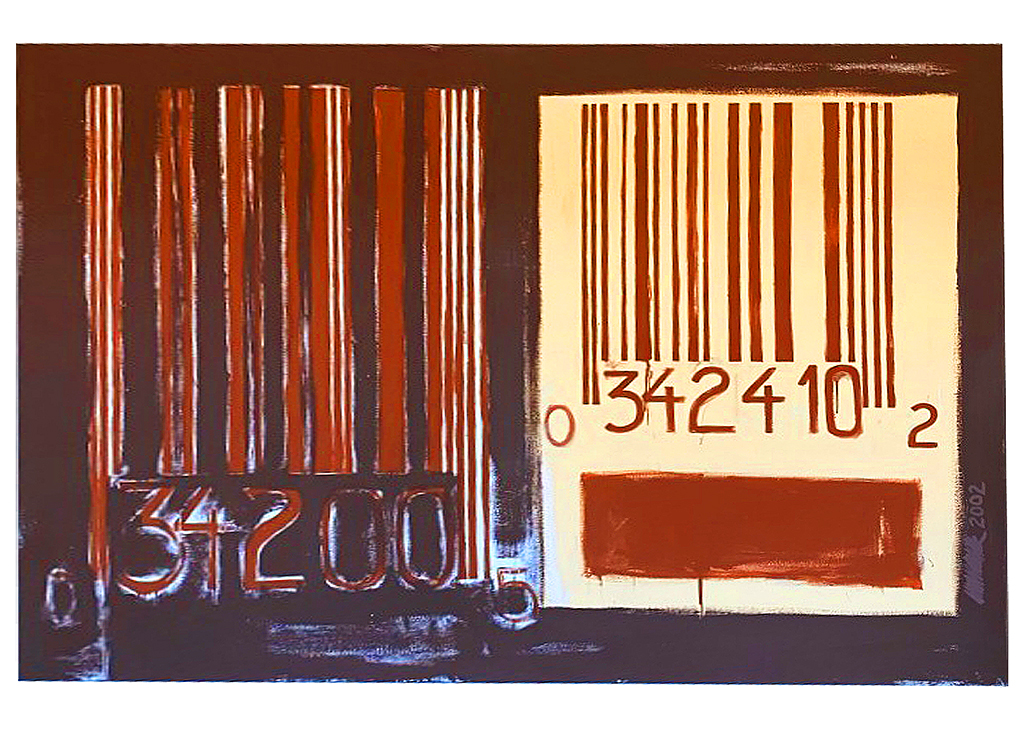 Amy Mack Artist Barcode Paintings