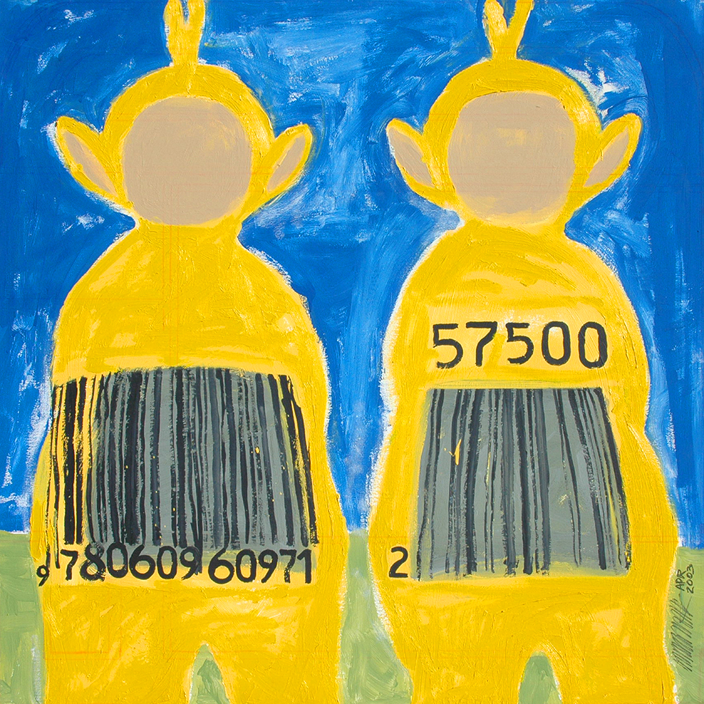 Amy Mack Artist Barcode Paintings
